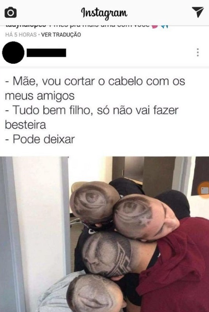 Tudo bem filho, só não vai fazer besteira...