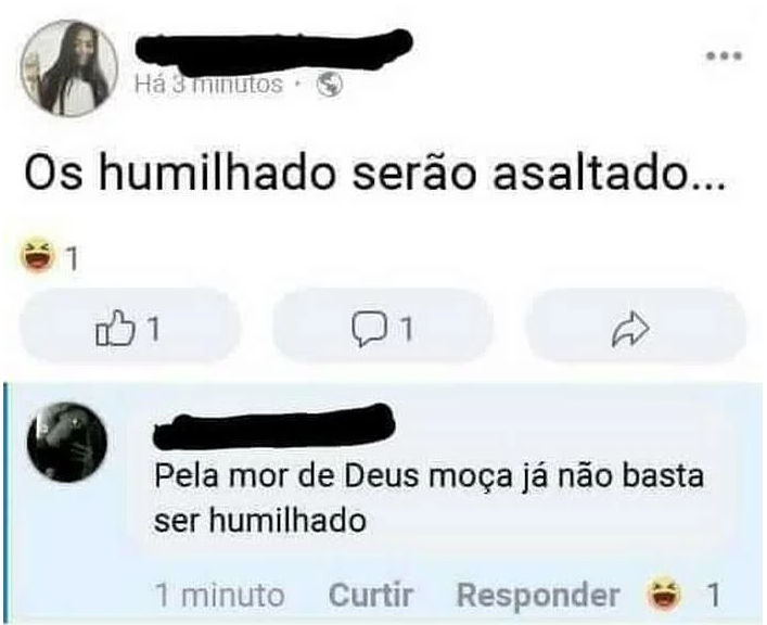 Memes da série: Que Deus te elimine