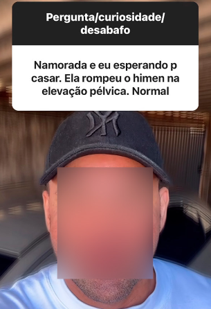 Rompeu o hímen como??